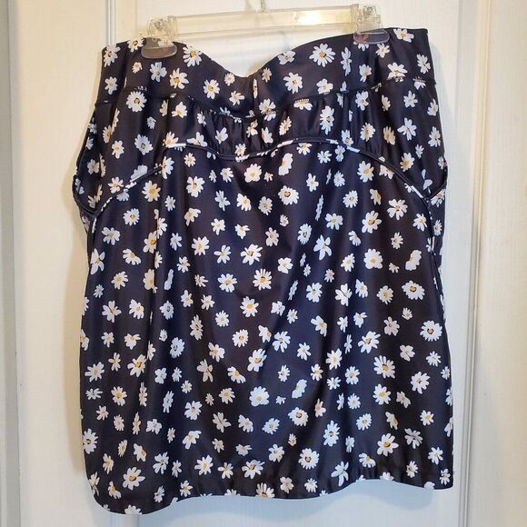 Daisy Flowered Soft & Stretchy Golf Skort size 20 - Picture 1 of 6
